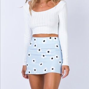 Princess Polly Shelly mini Skirt NEW WITH TAGS